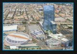 110 LOS ANGELES CALIFORNIA POSTCARD - Featured in the photo is the Staple Center, home to the Lakers, the Clippers (NBA) and the Kings (NHL) teams. Next door is LA Live, Los Angeles's newest entertainment complex. Featuring the Nokia Theater, JW Marriot and the Ritz Carlton Hotel and Residents. The Grammy Museum, Regal Cinemas and lots of great restaurants to choose from.  -  BRAND NEW GLOSSY CRISP POSTCARD 7