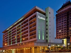 Radisson's new hotel in Fresno, Calif., courtesy of the hotel chain.