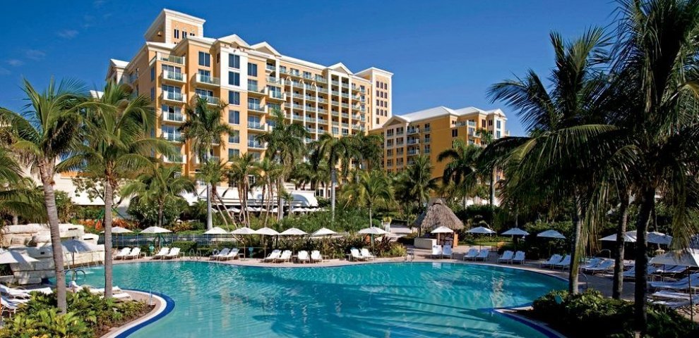 The Ritz Hotel in Miami Florida indoor pool