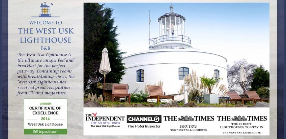 Unusual Hotels UK lighthouse