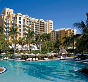 The Ritz Hotel in Miami Florida indoor pool