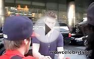 Alexander Ludwig leaving the Ritz Carlton in Los Angeles