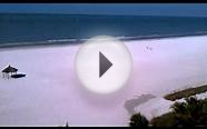 View of beach from Marriott hotel in Marco Island Florida